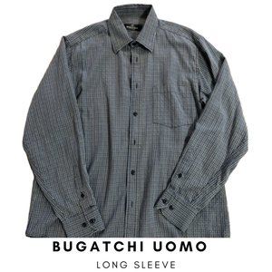 Bugatchi Uomo Mens Long Sleeve Shirt - size L